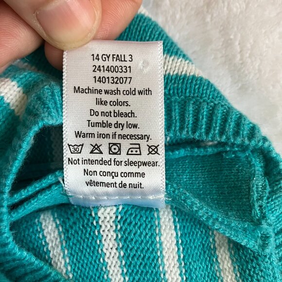 Gymboree Toddler Knit Dress 18-24M | Teal Green Birds GUC - Picture 6 of 16
